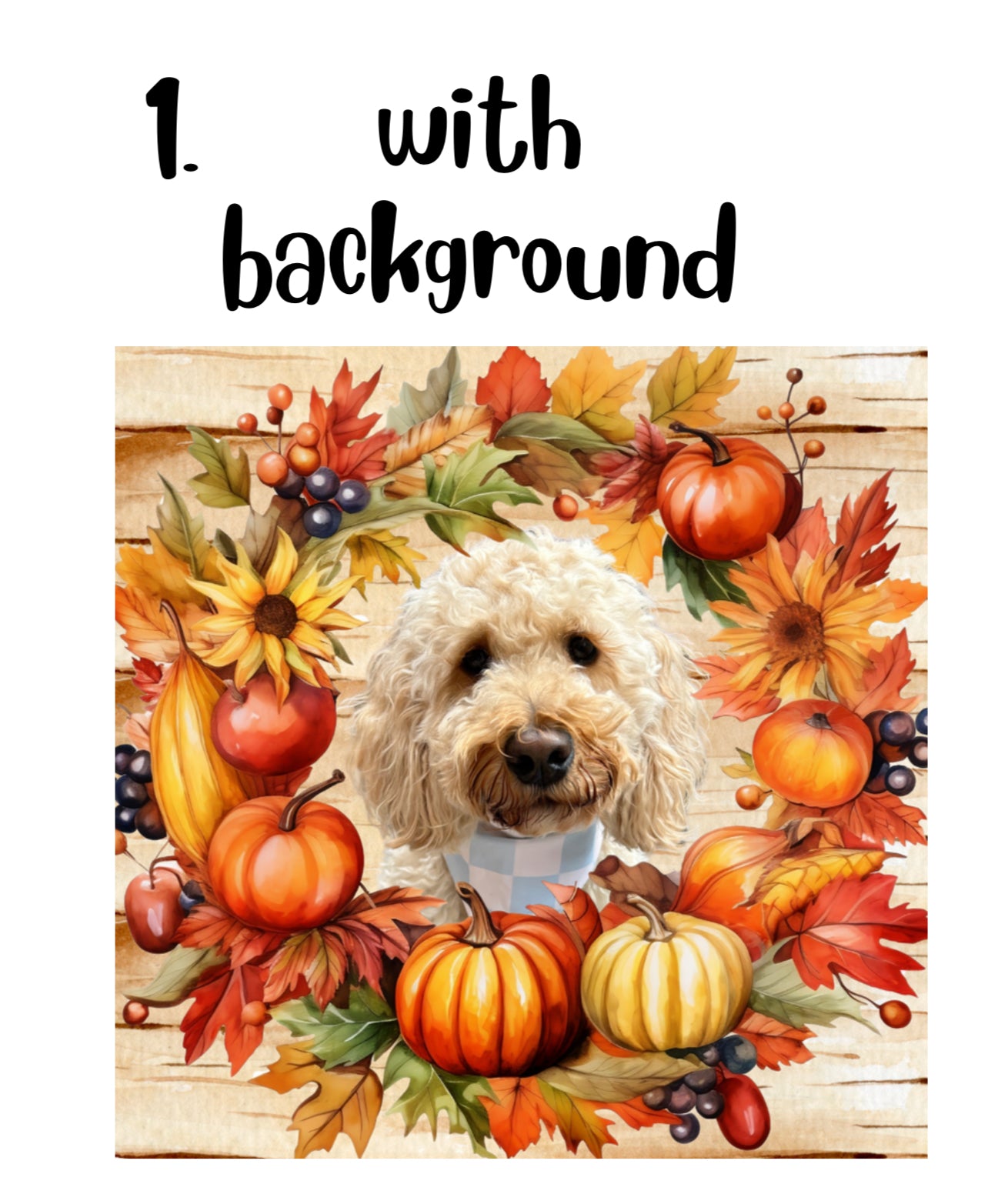 Autumn wreath edits
