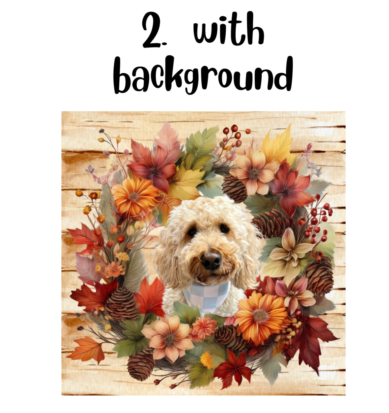 Autumn wreath edits