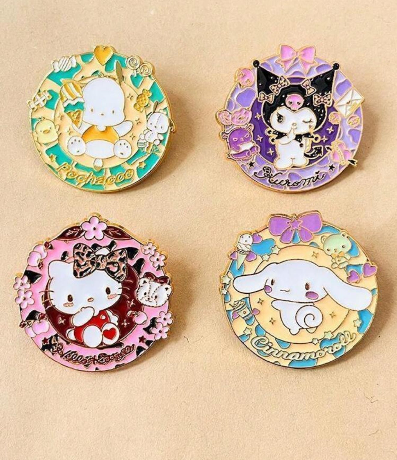 Hello kitty pins
