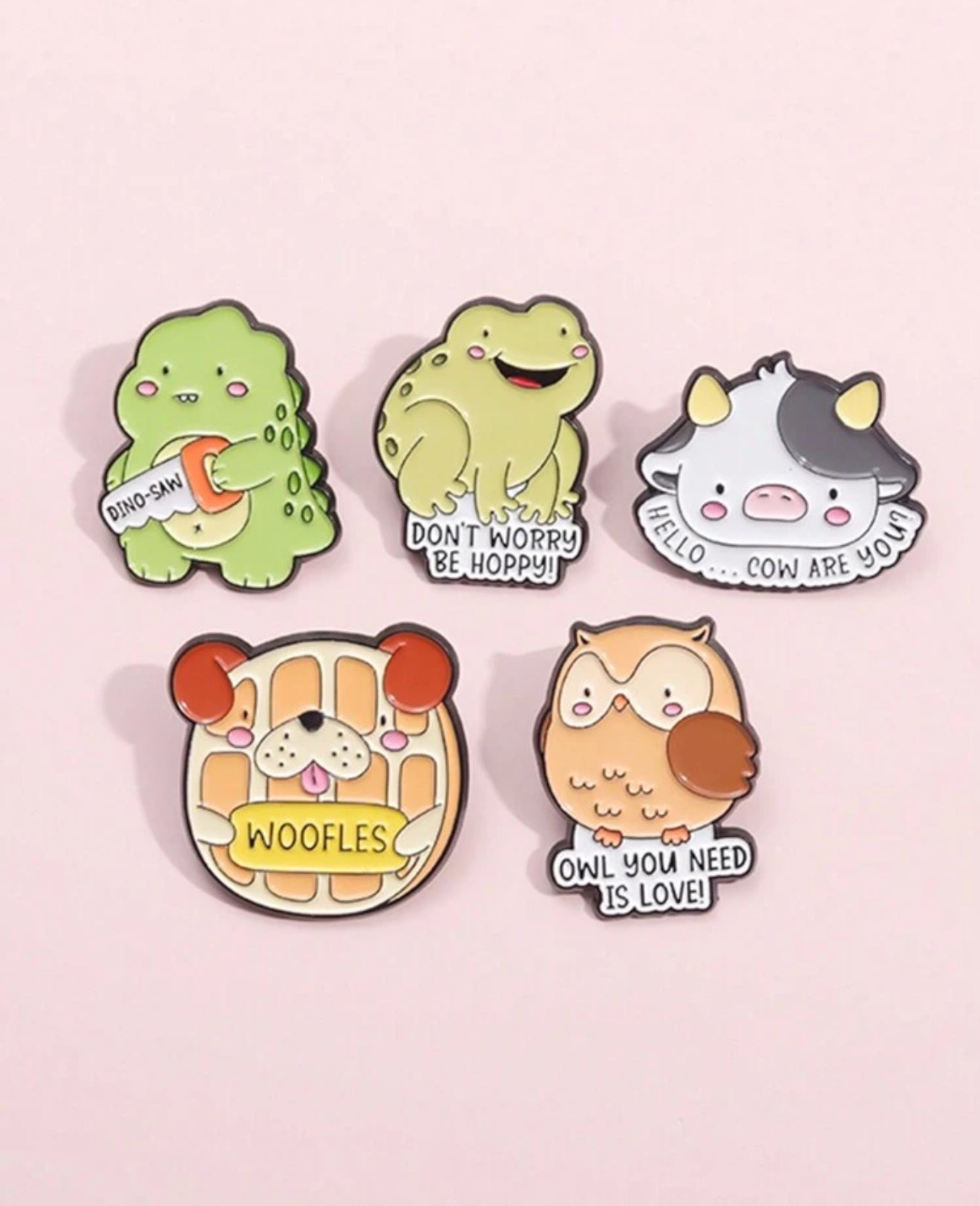 Cute animal pins