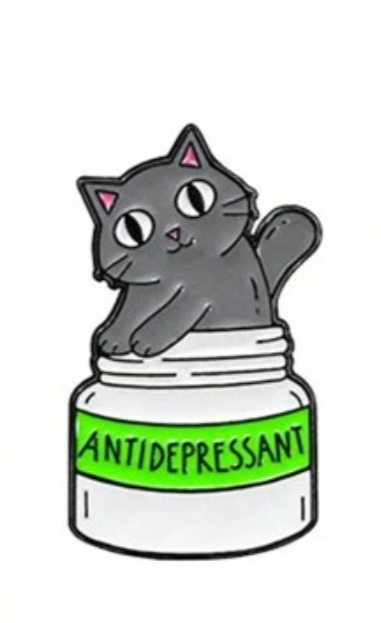 Cat pills pins