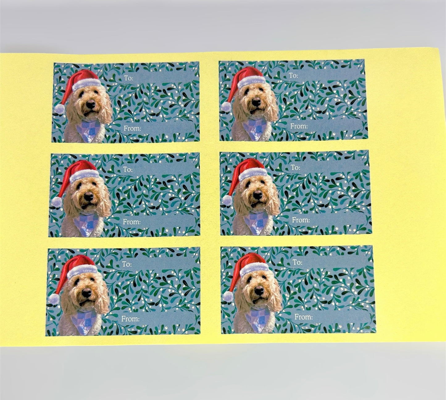 Christmas labels