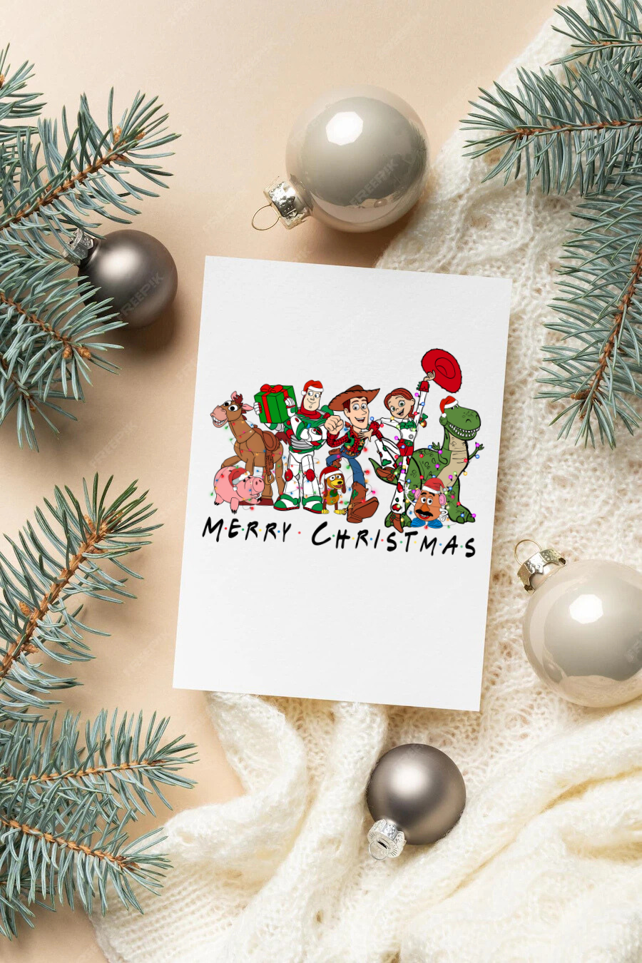 Toy Story Christmas card