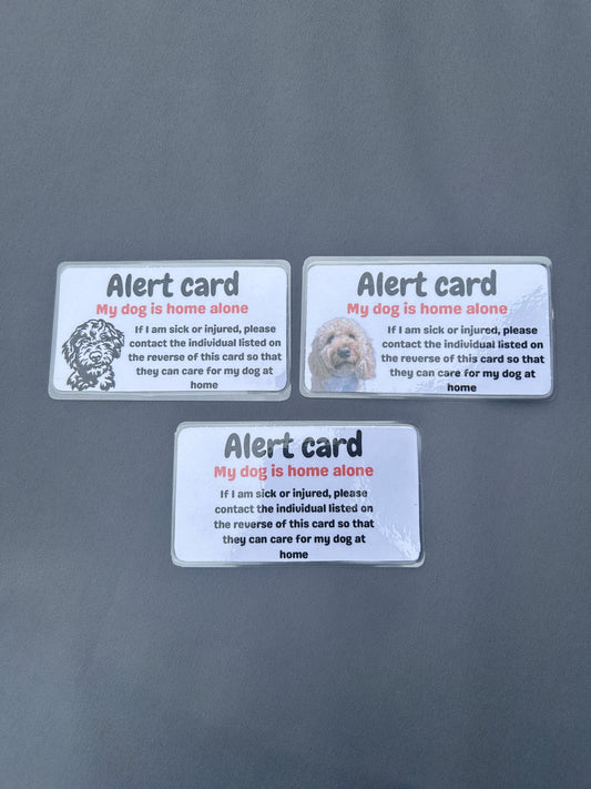 Alert card