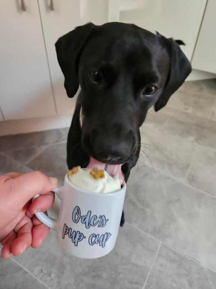 Personalised pup cups