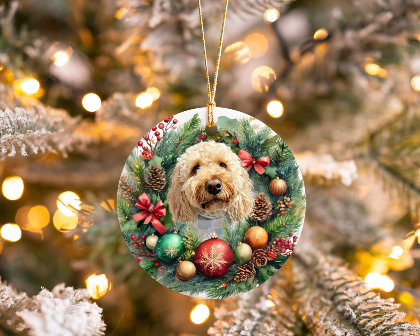 Ceramic/wooden/metal Christmas ornaments