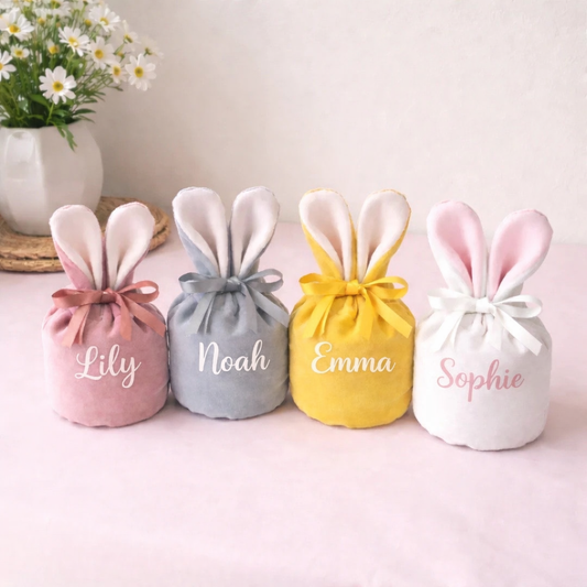 Personalised bunny bags