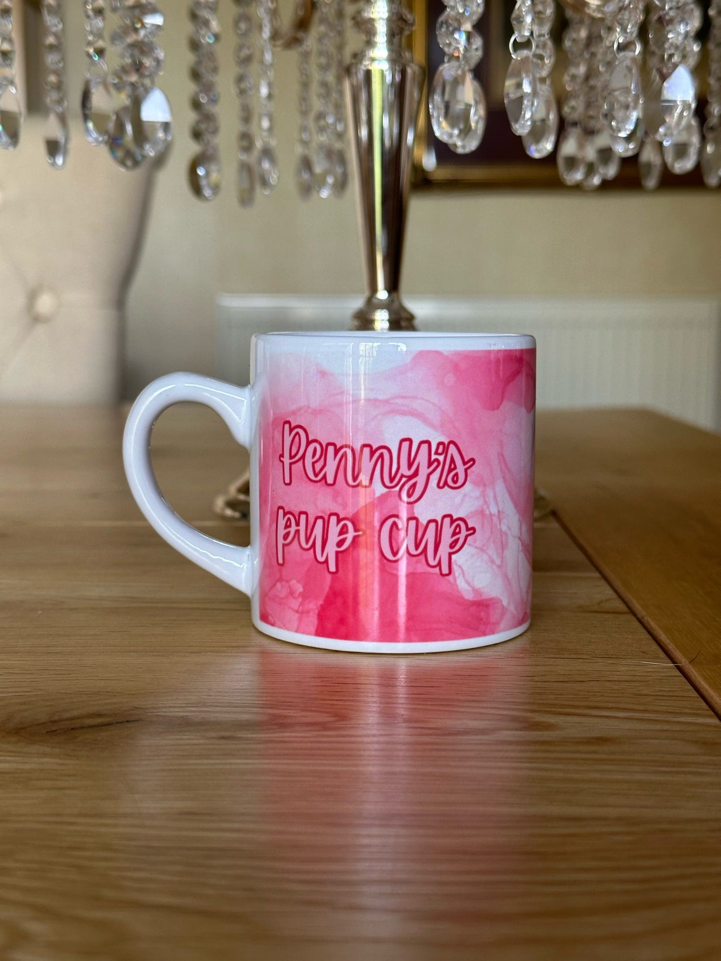 Personalised pup cups